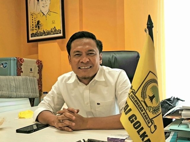 Ketua DPD Golkar Surabaya Arief Fathoni. SP/Alqomar