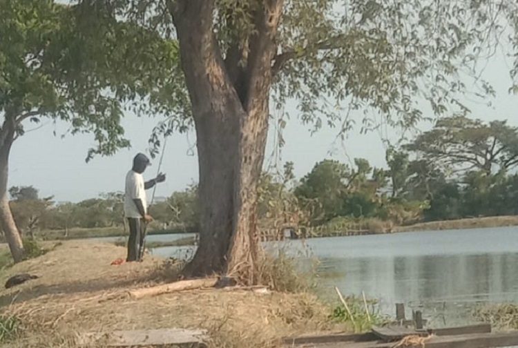 Ketua group mancing Nurkhan. SP/ Hikmah