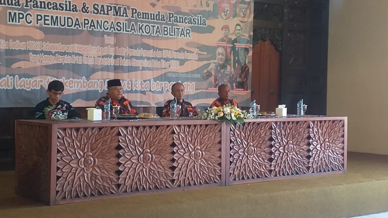 Muscab Pemuda Pancasila ke 4 di Blitar. SP/Lestariono 