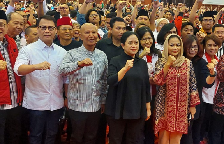 Puan Maharani optimis Ganjar-Mahfud menang dan berhasil meraih suara lebih dari 60 persen. SP/ AINI