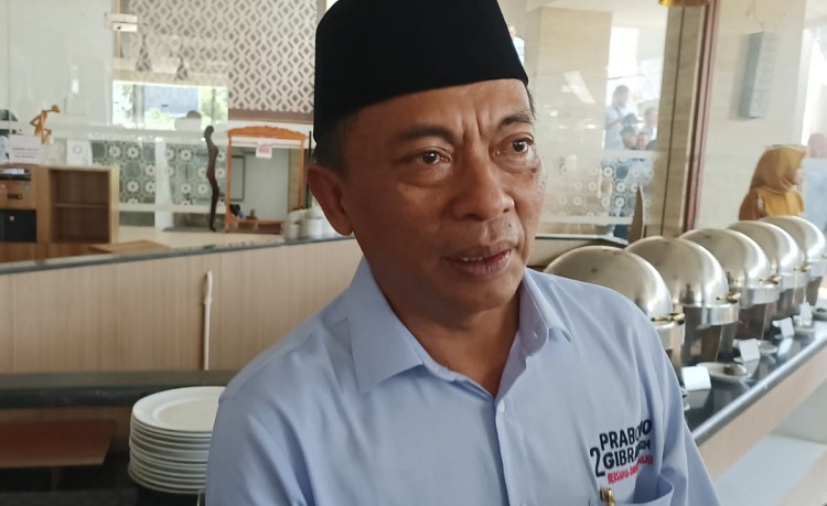 Ketua TKD Prabowo - Gibran Kabupaten Mojokerto, Winajat. SP/ DWI
