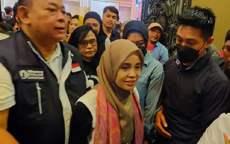 Atikoh minta warga Surabaya untuk lebih bertoleransi lintas beragama. SP/ Aini