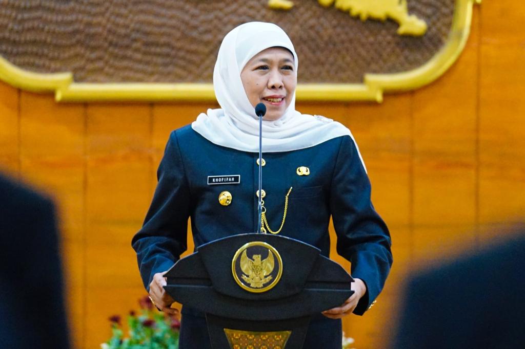 Gubernur Jawa Timur Khofifah Indar Parawansa. Foto/Humas Pemprov