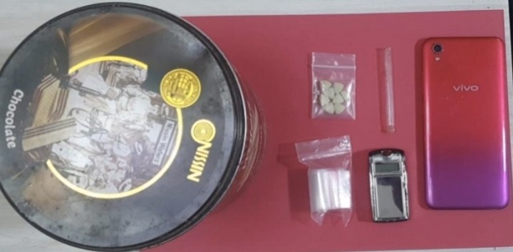 Barang bukti yang diamankan petugas. SP/Ariandi