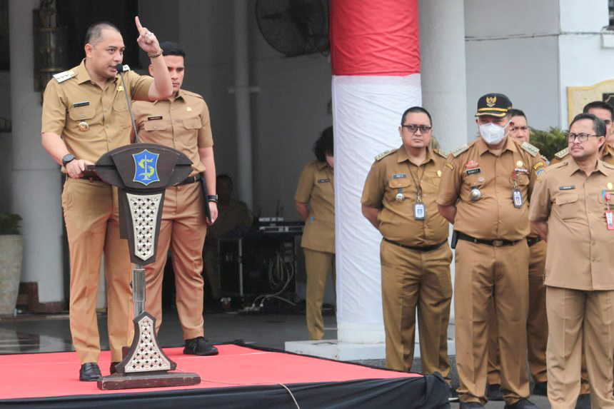 Wali Kota Surabaya Eri Cahyadi. SP/Ariandi.