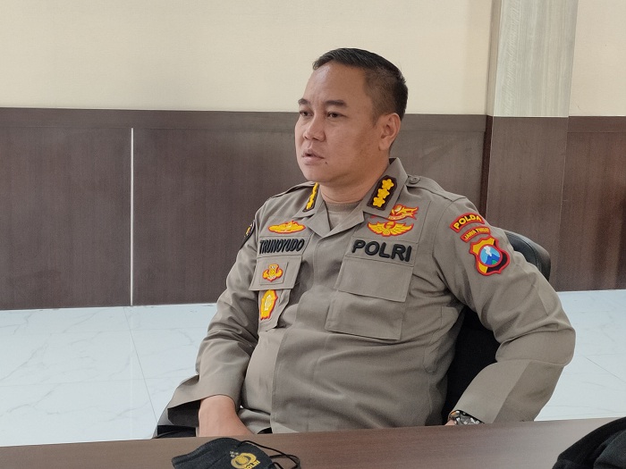Kabid Humas Polda Jatim Kombes Pol Trunoyudo Wisnu Andhiko, Kamis (17/12/2020). SP/HENDAR WANTO