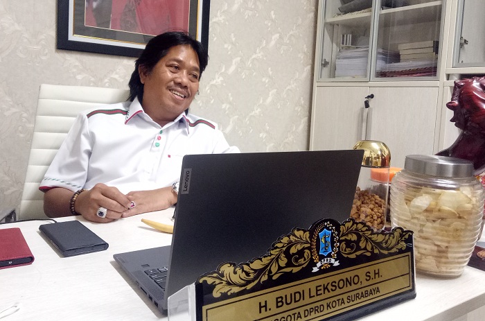 Sekretaris Komisi A Bidang Pemerintahan DPRD Surabaya Budi Leksono