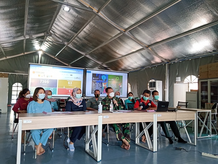 Penyitas pasien covid-19 masih menjadi momok bagi masyarakat. SP/SAMMY MANTOLAS