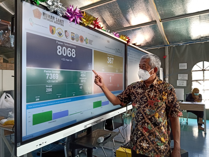 Konsultan dokter RSLI, dr. Kristrijogo.SP/SAMMY MANTOLAS