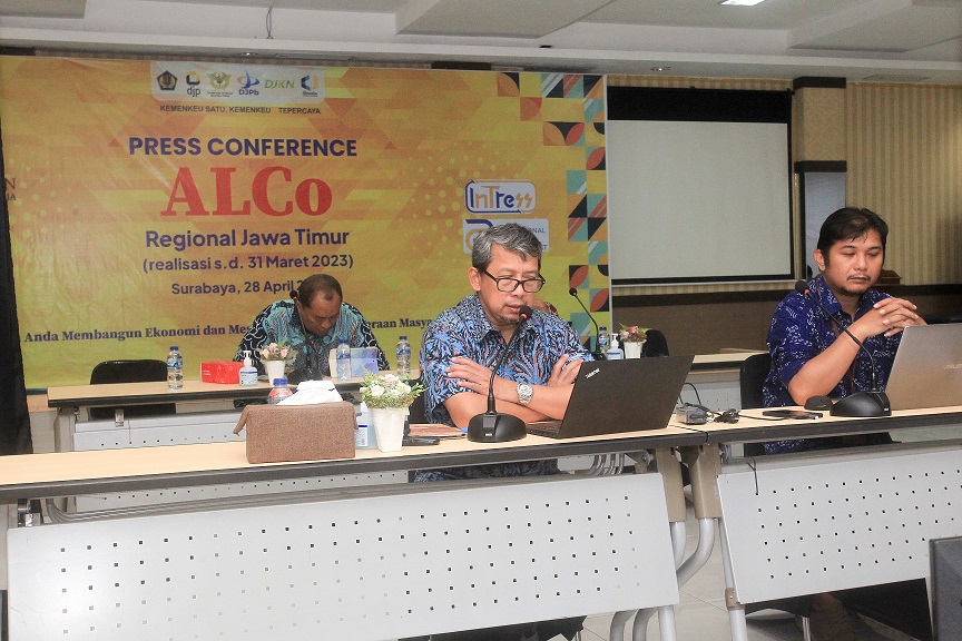 Kepala Kanwil DJPb Jatim Taukhid SE M.Sc.IB MBA. Foto: SP/Ariandi.