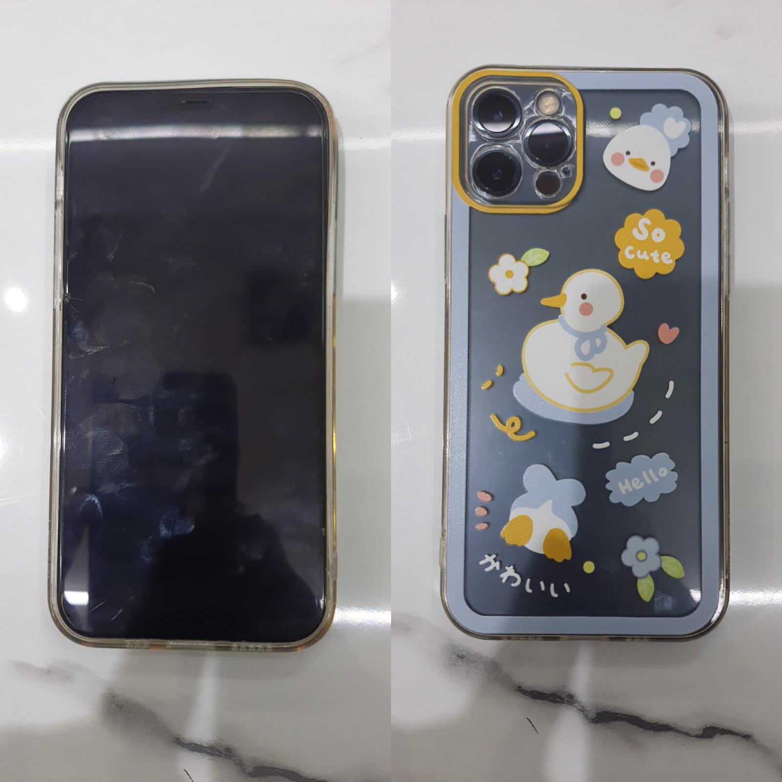 Barang bukti berupa handphone hasil curian.