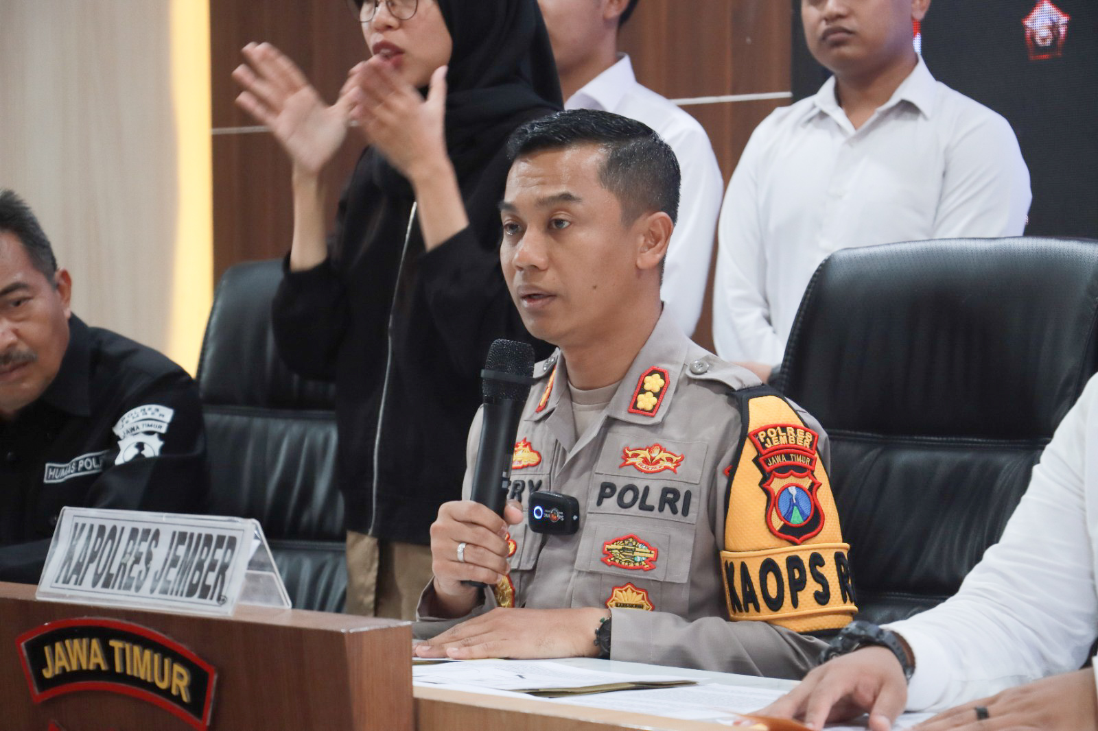 Kapolres Jember AKBP Hery Purnomo S.I.K, S.H. Foto: SP/Ariandi.