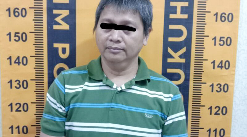 Tersangka pelaku penganiayaan.