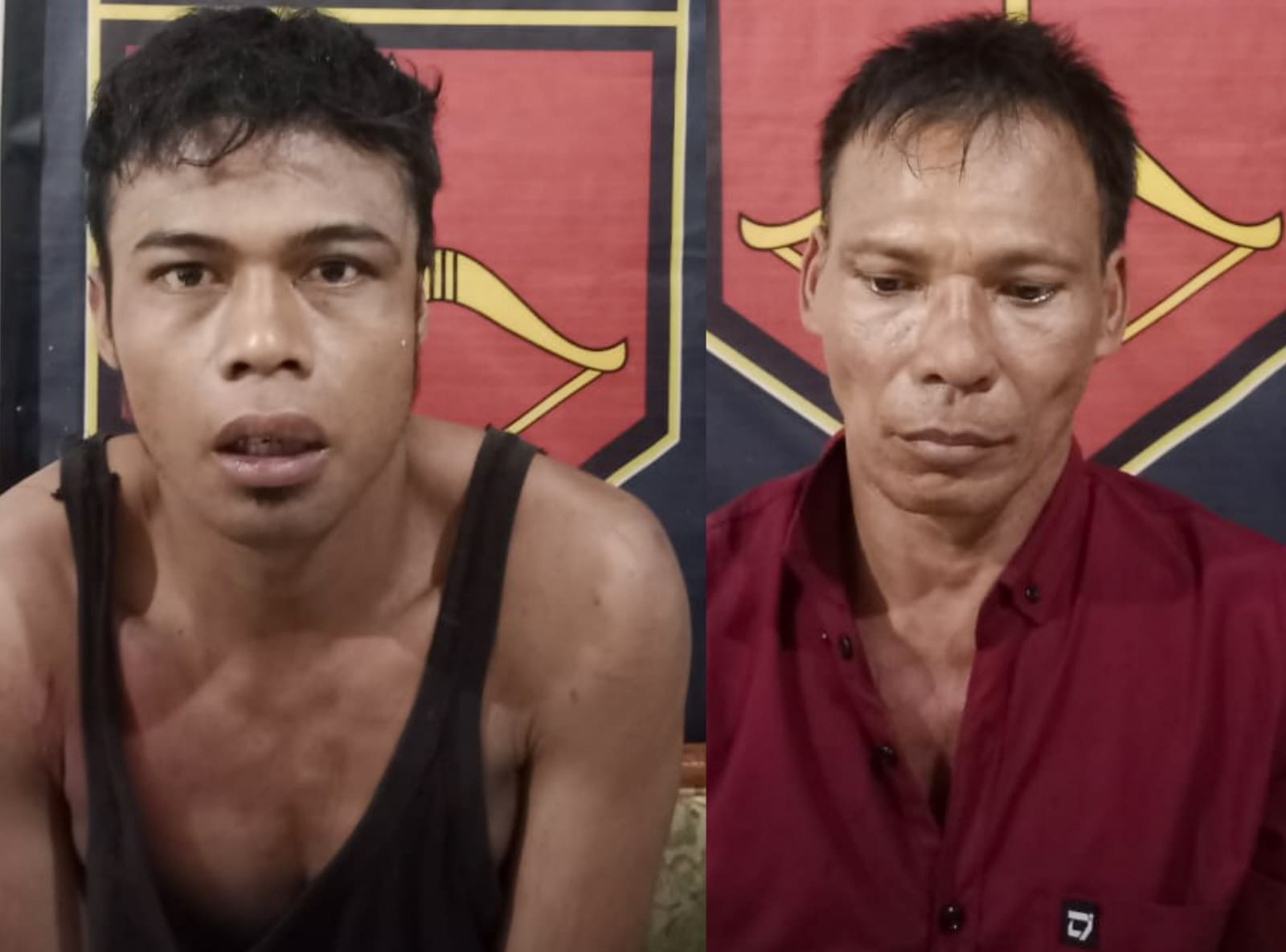 Kedua tersangka kasus curanmor yang telah beraksi di 8 TKP.