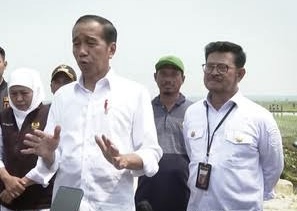 Presiden Jokowi meminta Wartawan kontak langsung nomor HP Menteri Pertanian Syahrul Yasin Limpo.