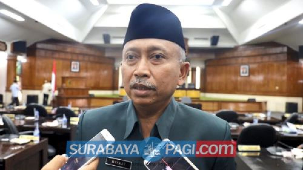 Ketua DPRD Tuban sekaligus Sekretaris DPC Tuban. H. Miyadi.