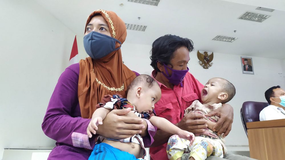 Salah satu pasien yang merasakan manfaat layanan home care peduli RSUD Gambiran Kota Kediri