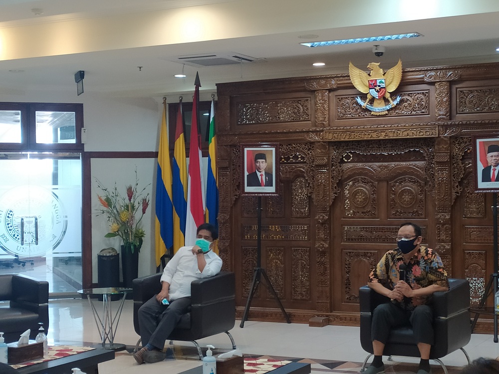 Rektor Unair Prof Mohammad Nasih .SP/Byta Indrawati.