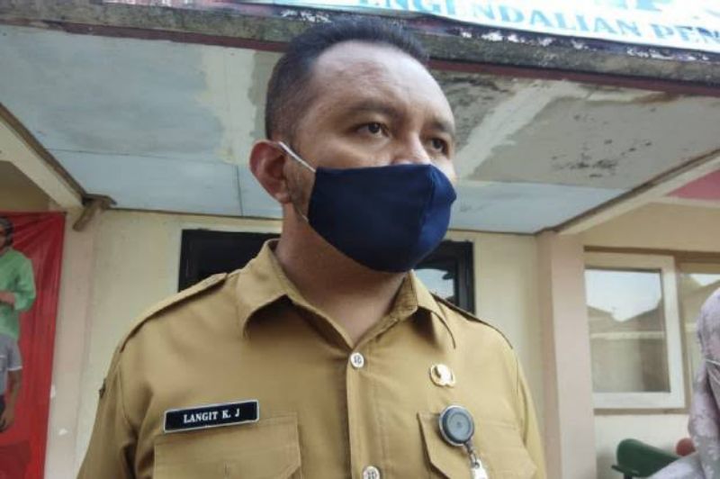 Kepala Bidang Pencegahan dan Pengendalian Penyakit (P2P) Dinas Kesehatan Kabupaten Mojokerto, dr Langit Kresna Janitra.
