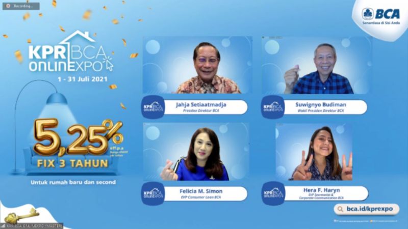 Gelaran akbar ini resmi dibuka secara virtual oleh Presiden Direktur BCA Jahja Setiaatmadja, Wakil Presiden Direktur BCA Suwignyo Budiman dan EVP of Consumer Loan Division BCA Felicia M. Simon pada Rabu (30/06). 