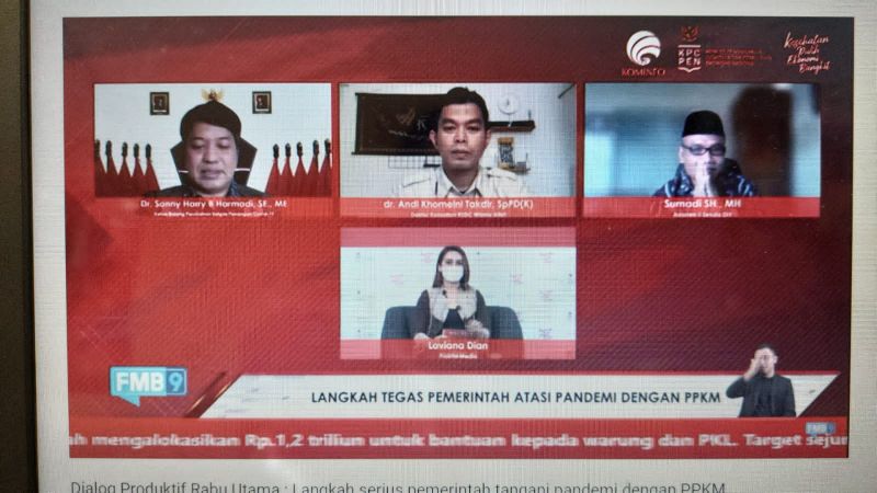 Dialog Produktif yang ditayangkan di FMB9ID_IKP, Rabu (28/7).