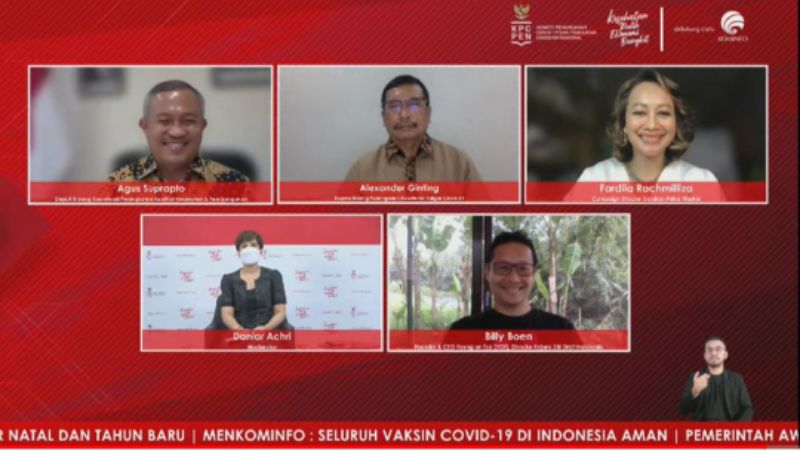 Dialog Produktif Media Center Forum Merdeka Barat 9 (FMB 9) - KPCPEN, Selasa (19/10), 