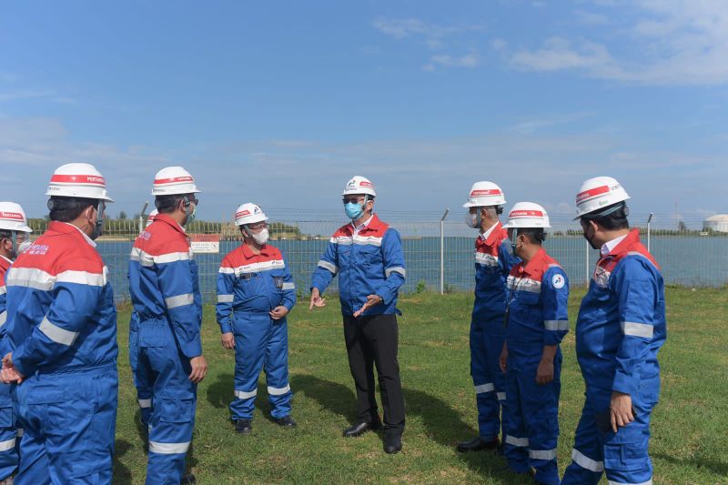 Ahok saat berkunjung ke PAG.