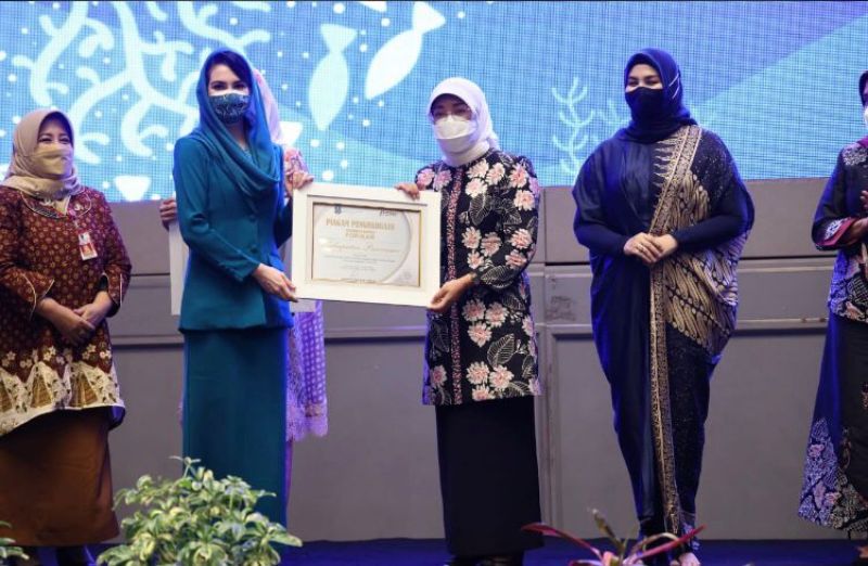 Penghargaan Forikan Award 2021 diserahkan pada Rabu (8/12) di sebuah hotel di Surabaya. 