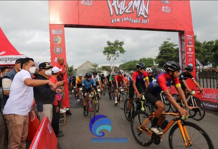 Pemerintah Kabupaten Tulungagung melalui Ikatan Sport Sepeda Indonesia (ISSI) Jawa Timur dan ISSI Cabang Kabupaten Tulungagung menyelenggarakan Event Kejuaraan Provinsi (Kejurprov) Jawa Timur dan Hell2man Balap Sepeda.