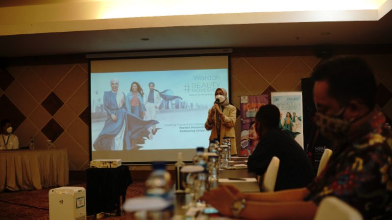 Suasana Paragon Media Gathering di Surabaya, Sabtu (29/1/2022).