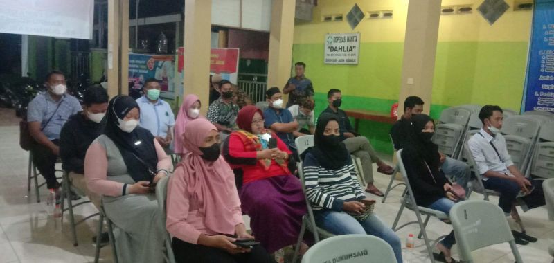 Pembekalan pada seluruh peserta calon perangkat Desa untuk Kasun (Kepala Dusun)  Dukuhsari 1 pada Selasa ( 22/3/2022 ).