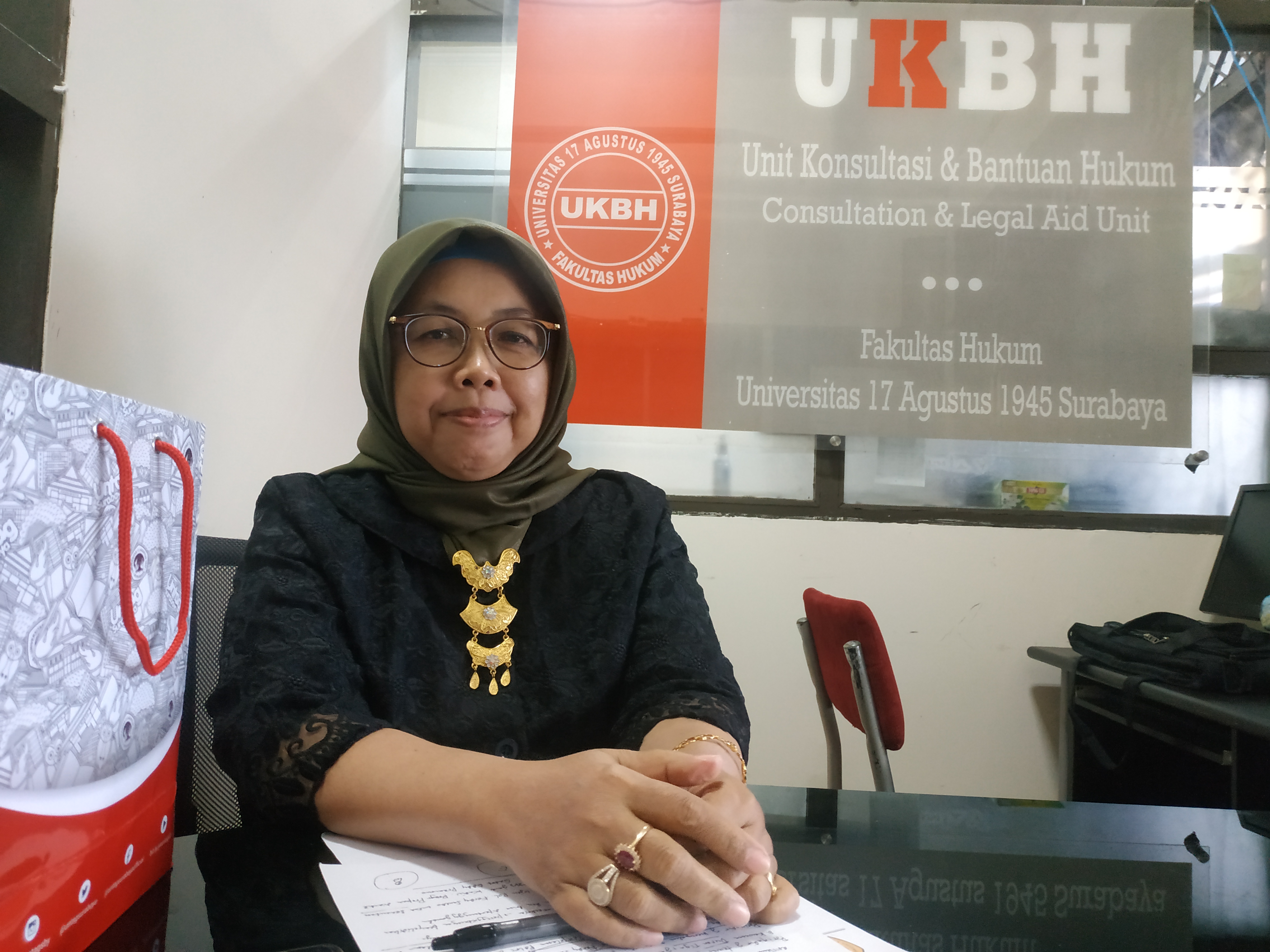 Pakar Hukum Pidana Fakultas Hukum Untag Surabaya Dr. Erny Herlin Setyorini S. H. M. H.