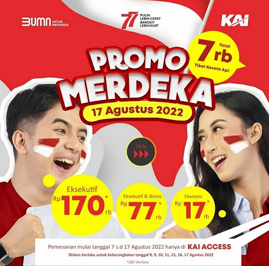 Program Promo Merdeka PT. KAI