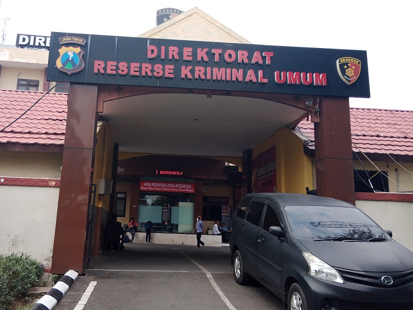 Ditreskrimum Polda Jatim. SP/Ariandi.