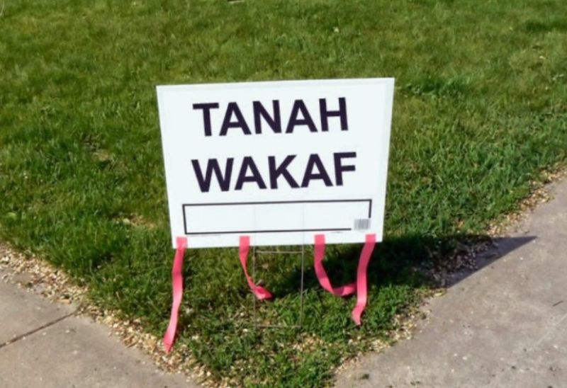 Ilustrasi tanah waqaf