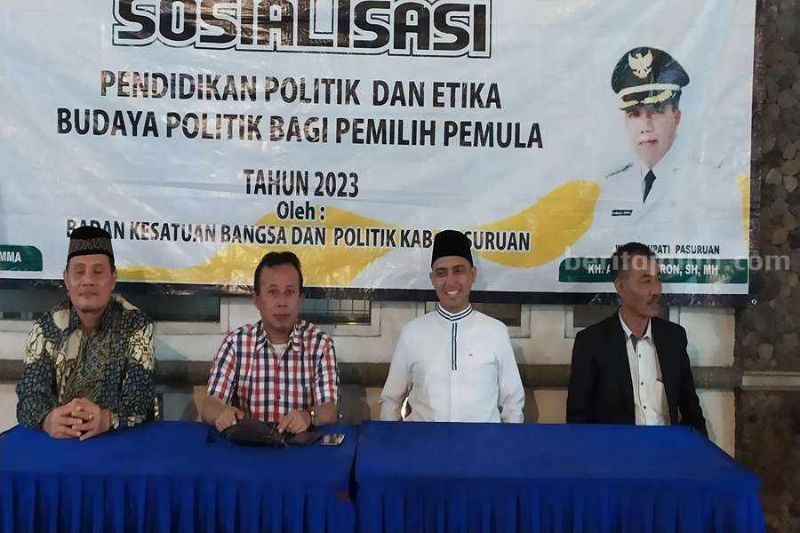 Sosialisasi Pendidikan Politik dan Etika Budaya Politik pada Selasa (27/6/2023). 