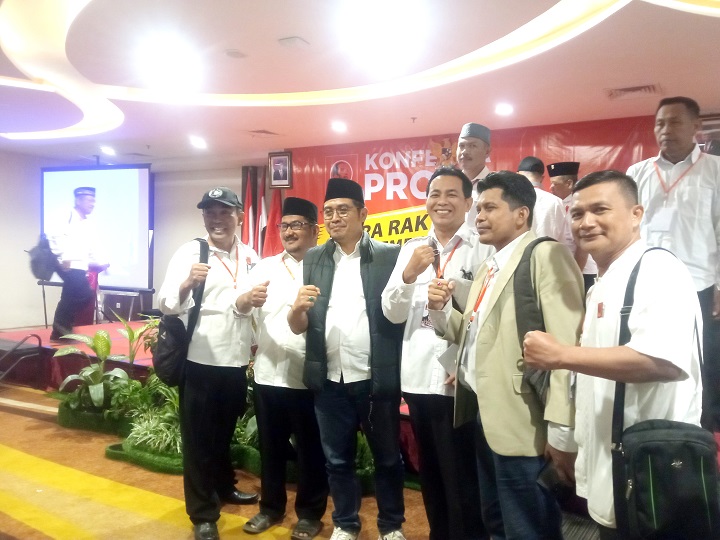 Projo Jatim gelar konferensi daerah tentukan BaCapres-BaCawapres yang akan didukung pada Pemilu Presiden 2024 mendatang. SP/Aini