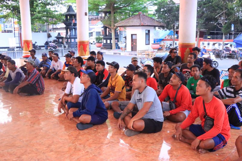 Doa bersama untuk Wali Kota Solo Gibran Rakabuming Raka, Sabtu (7/10/2023) sore.