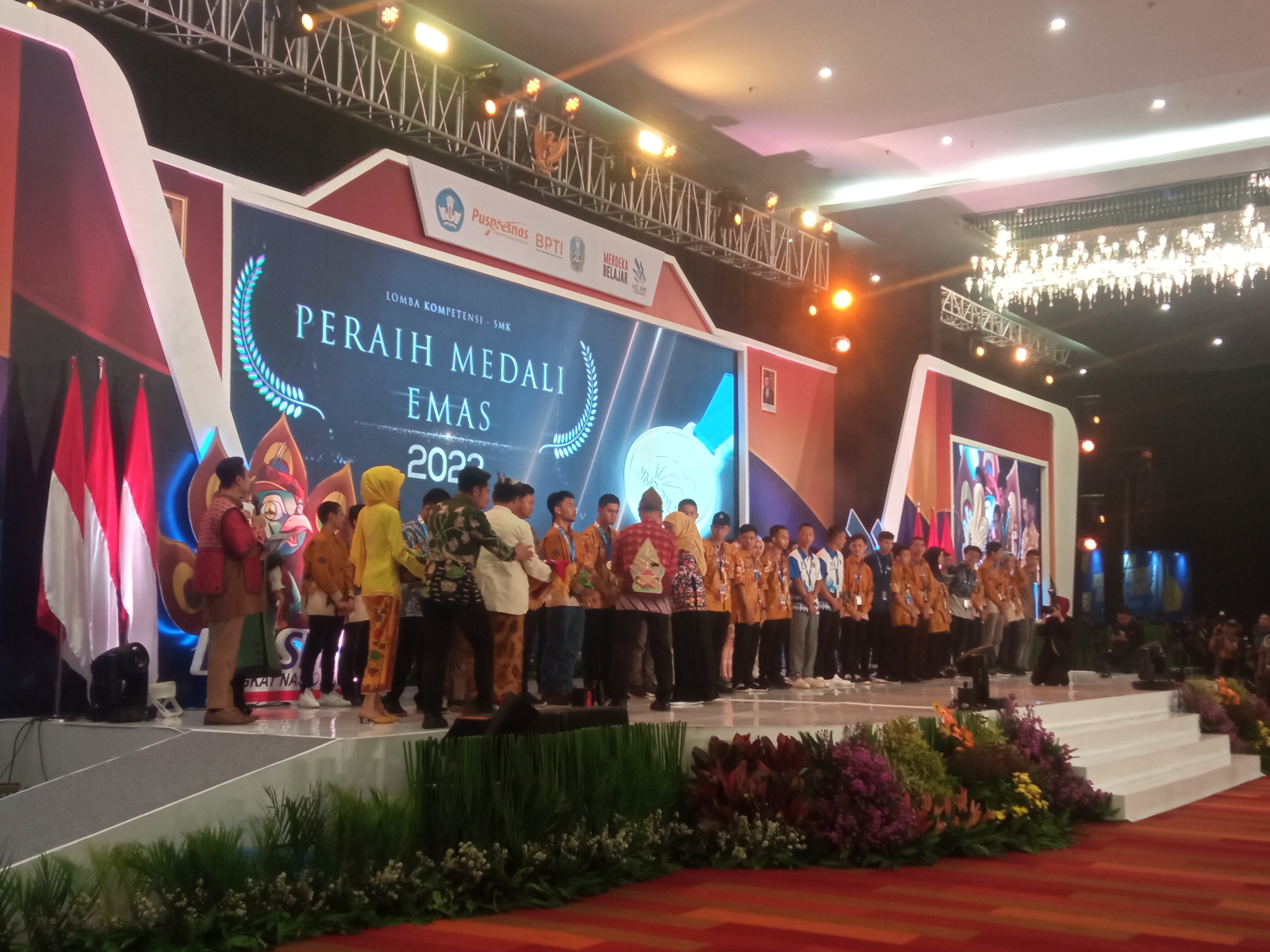 Para Siswa Siswi SMK siap hadapi ajang adu skill kelas dunia di Perancis pada 2024 mendatang.SP/ Aini