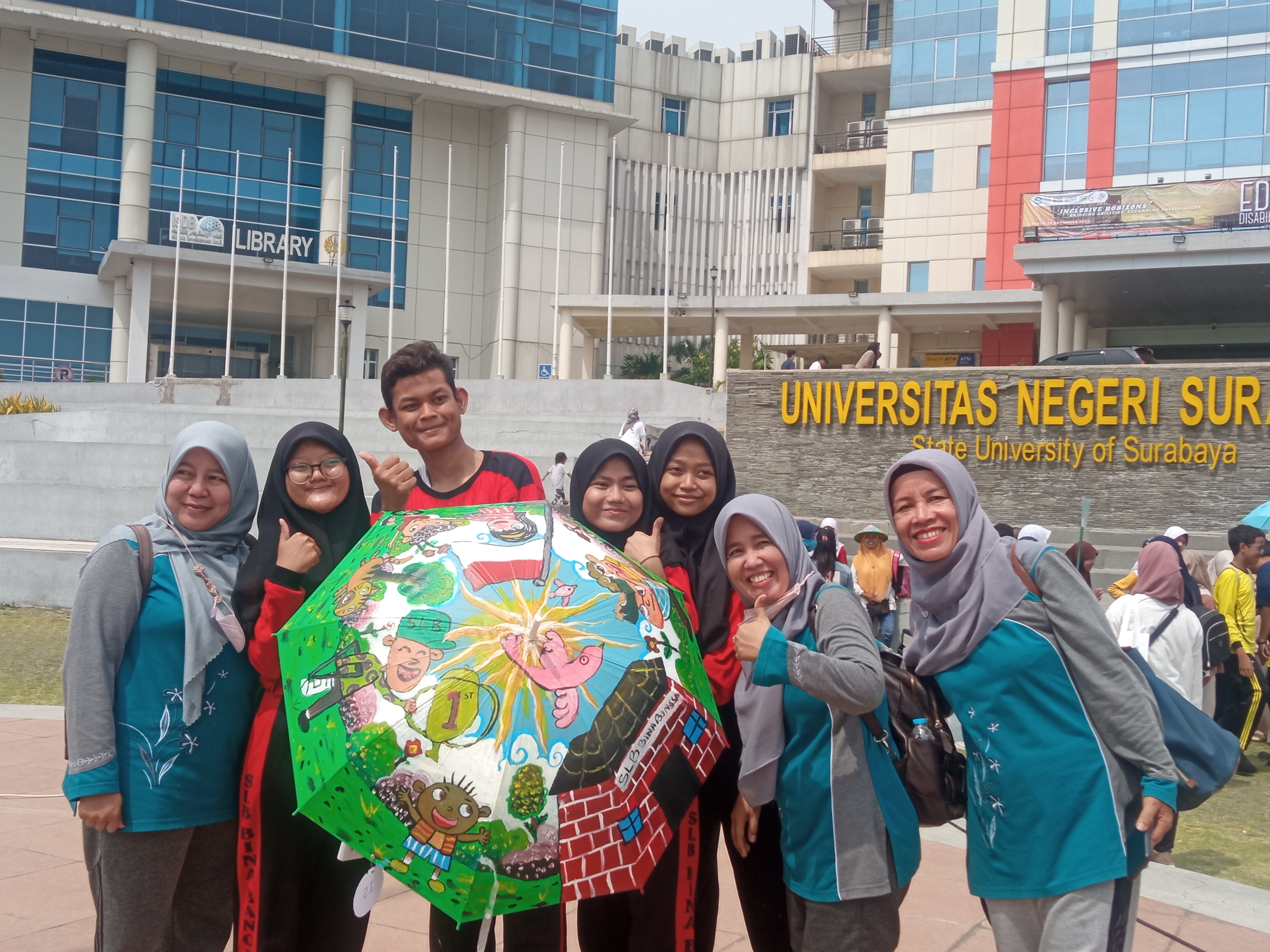 1500 siswa dan 80 SLB ikuti Unesa Edufair Disability Expo 2023. SP/AINI