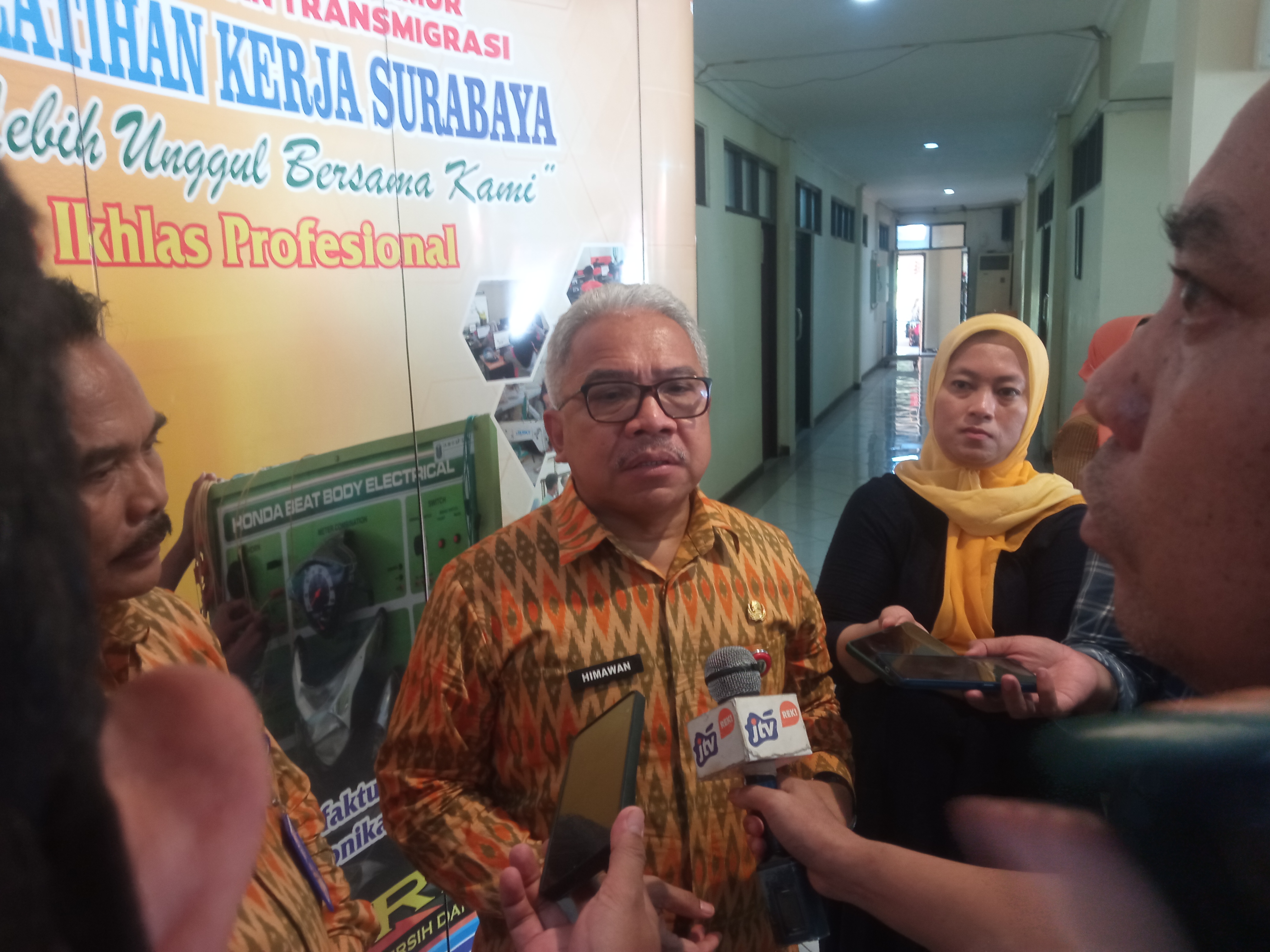 Disnakertrans Jatim kembali gelar Bursa Kerja (Job Fair) dibeberapa wilayah yang diikuti 50 perusahaan. SP/ Aini
