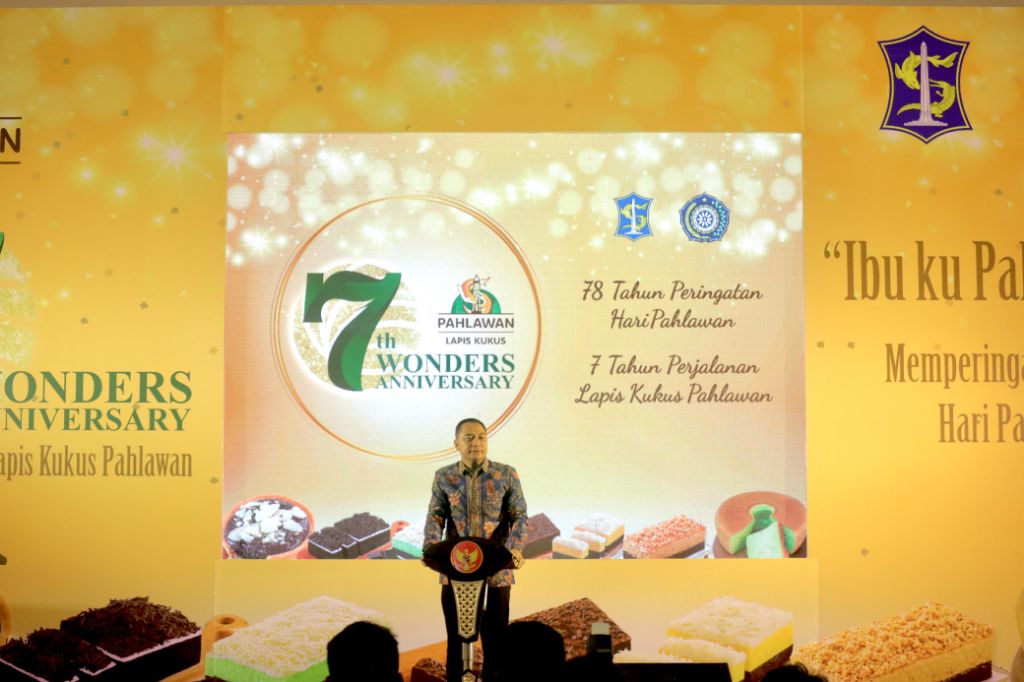  Penandatanganan MoU antara Lapis Kukus Pahlawan dengan
Pemerintah Kota Surabaya untuk Pengembangan Usaha Mikro dan Kecil di Kota Surabaya.