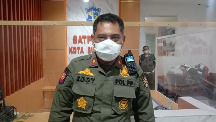 Kepala Satpol PP Surabaya Eddy Christijanto . SP/ALQ