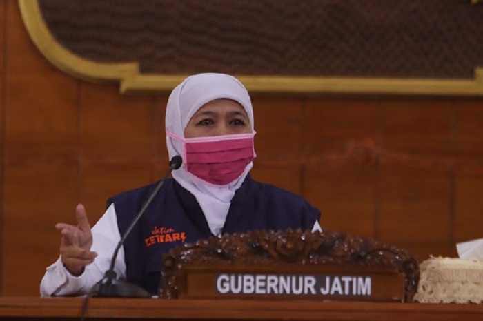 Gubernur Jawa Timur Khofifah Indar Parawansa . SP/IST
