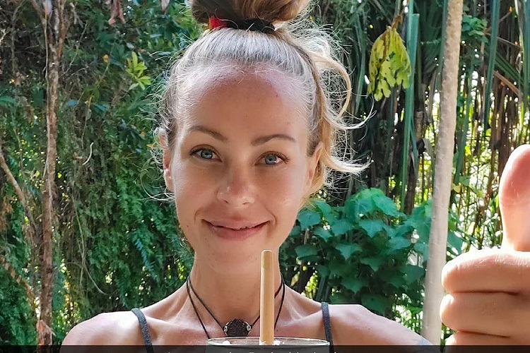 Influencer vegan asal Rusia bernama Zhanna Samsonova. SP/ SBY