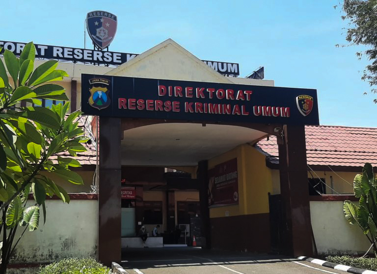 Gedung Ditreskrimum Polda Jatim.