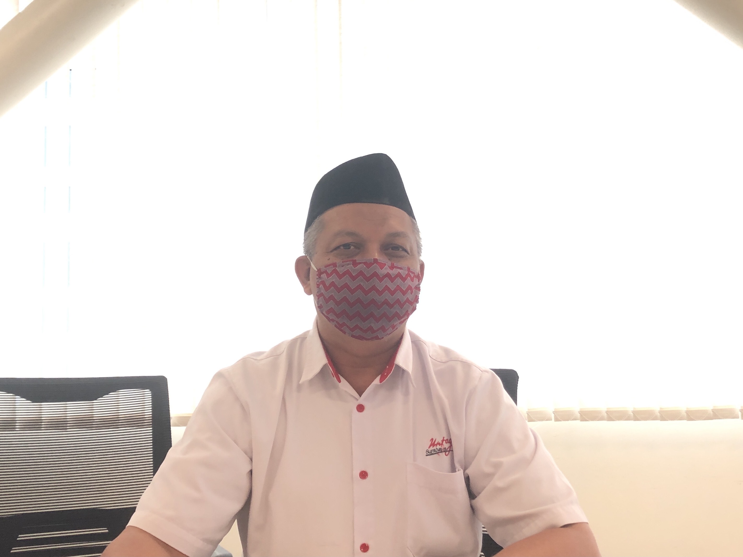 Dosen Teknik Industri, Untag Hery Murnawan, ST, MT. SP/ MOCHAMMAD KASYFI FAHMI   