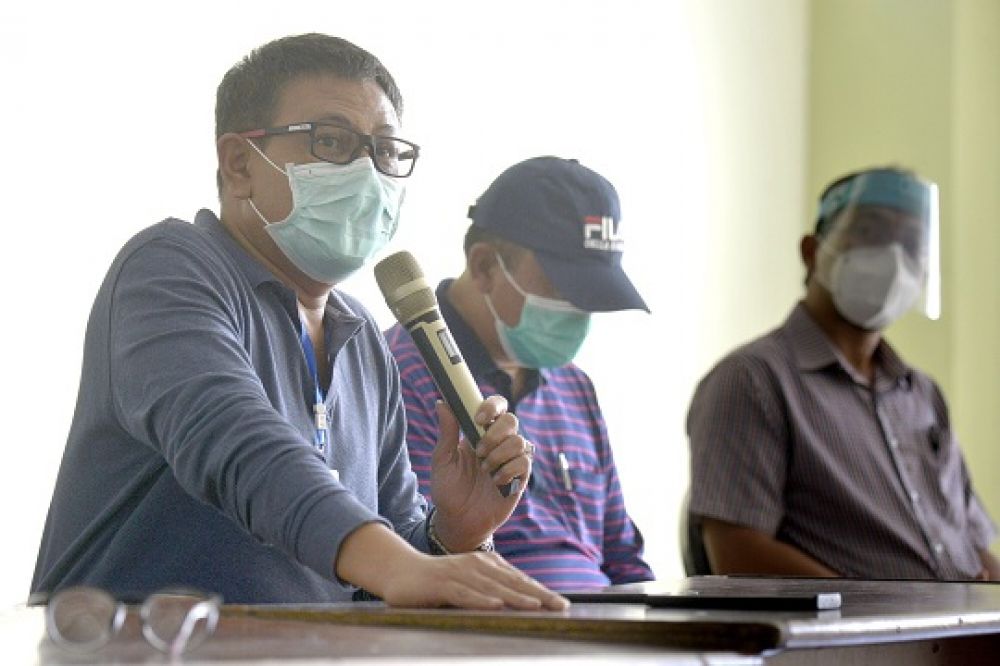 Wakil Sekretaris Gugus Tugas Percepatan Penanganan Covid-19 Kota Surabaya, Irvan Widyanto. SP/ALQ