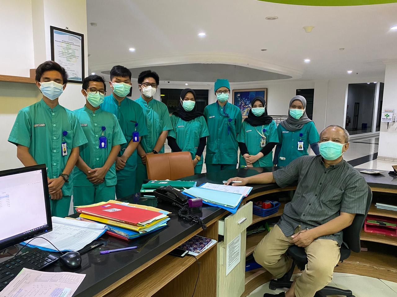 FK Ubaya terapkan metode hybrid learning Rabu (03/02/2021). SP/ MOCHAMMAD KASYFI FAHMI 