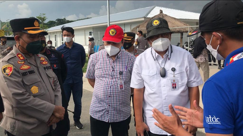 AVP Site Operation The Mandalika, I Made Pariwijaya beserta Team Kompolnas 